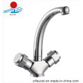 Modern Double Handle Kitchen Faucet